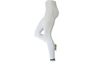 e EQUITYUM, Leggings da Equitazione Demetra Donna, Alta qualità, Materiali Elastici e Resistenti, Full Grip, Confortevoli e Efficienti, Design Italiano