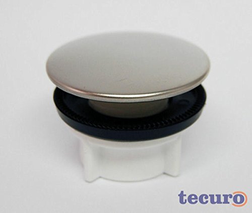 tecuro Hahnlochstopfen Deckrosette Hahnlochdeckel Ø 42 mm, edelstahl für Spülen - 5