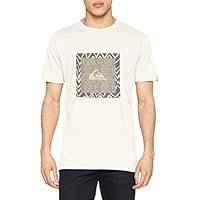 Quiksilver Classic Nano Spano Camiseta, Hombre, Blanco, L