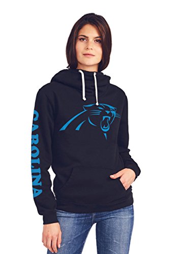 Preisvergleich Produktbild Carolina Panthers Cowl Neck Women's Hoodie Medium