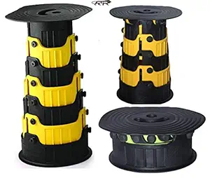 Dayish Portable Stool for Kids Adults Seniors Home Kitchen Office Garden Travelling Camping Hiking Fishing Picnic Stool Chair Seat Table Chair Round Foldable Stools