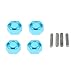 Produktbild Homyl 4 Stk. M7 Mutter Nut Rad Antriebsnabe Schrauben Zubehör für 1:18 RC Wltoys A949 A959 A969 A979 K929