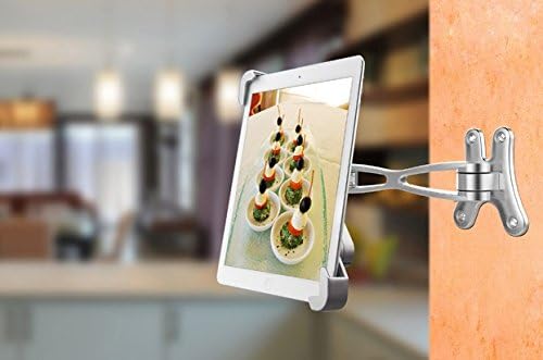 360° Swivel Tablet Wall Mount Kitchen Holder Stand for iPad pro 9.7'',iPad air,iPad 4 3 2,iPad mini 4 3 2 1