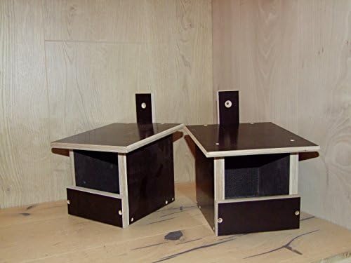 The Wood – Hatchery, Man _ 76: Set of 2 Nesting Boxes, partially Open-Fronted Bird House Made of Screen Printing (Weatherproof)