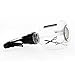 VWH Spray Bottle Black Plastic Spherical Shape For Hair Beauty