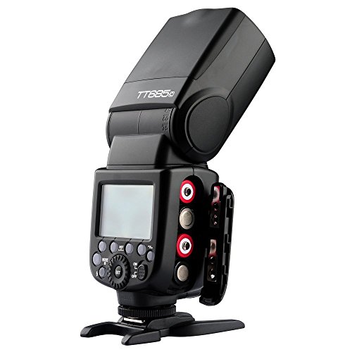 Fomito Godox Tt685  C E-TTL II sans fil 2 4  GHz Master externe Flash automatique Speedlite et X1-c D  clencheur de transmetteur HSS pour Canon EOS 750d 760d 1200d 100d 6d 70d 7d 5DIII 5DS 1DX  appareils photo  580EXII 600EX-RT Clignote