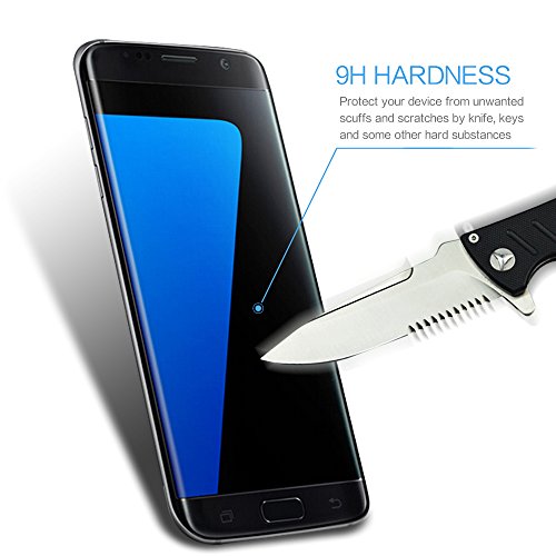 Protector Cristal Templado para Samsung Galaxy S7 - Protector de Pantalla de Bordes curvados 3D 9H HD Transparente Cubierta Completa 0 3 mm de espesor Protector Cristal Templado para Samsung Galaxy S7 - Protector de Pantalla de Bordes curvados 3D 9H HD Transparente Cubierta Completa 0 3 mm de espesor