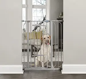 Carlson Pet Products Platinum Extra Tall Gate with Pet Door