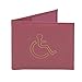 Price comparison product image Pink Leather Disabled Badge Holder