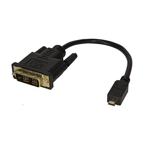 BIGtec micro HDMI / DVI Adapter 20cm Kabel - HDMI D Stecker auf DVI-D Stecker / vergoldete Stecker und Pins
