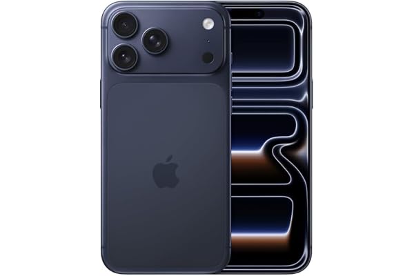 Apple iPhone 17 Pro Max, 256GB, SIM Global, Azul Profundo- Desbloqueado (Reacondicionado)