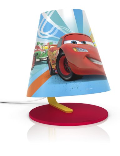 Preisvergleich Produktbild Philips Disney Cars LED Tischleuchte, rot, 717643216