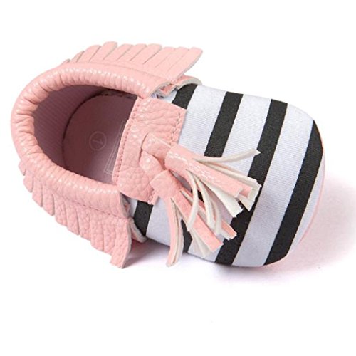 Preisvergleich Produktbild Baby Schuhe Xinan Baby Mädchen Blume PU Schuhe (11, Rosa)