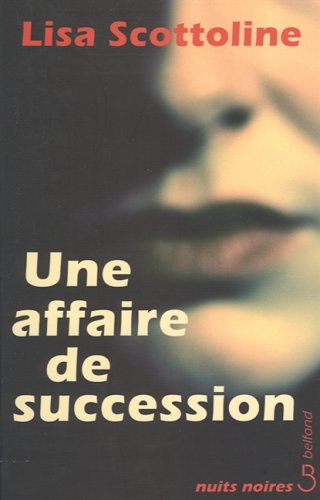 couverture de : Une affaire de succession
