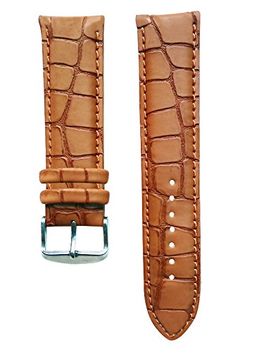JRS Croco Padded 20 mm Leather Watch Strap jy-strap-248 RS.198 (72.00% Off) - Amazon