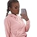 Produktbild TianWlio Damen Hoodie Frauen Langarm Hoodie Mode Langarm Herbst Winter Kapuzen Langarm Feste Tasche Pullover lose Hoodie Bluse Top-Shirt