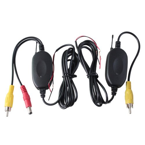 VINGO® Wireless Funk Transmitter 2, 4GHz/100m Funkreichweite für KFZ Rückfahrkamera Sender Empfänger für Video Rückfahr kamera Monitor Auto