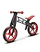 Produktbild HJQJP666 Kinder-Zweirad-Balance-Auto ohne Pedal Hochelastisches, stoßfestes Eva-Schaumreifen-Fahrrad, 120 ° Lenker (Color : Red)