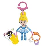 Eine Cinderella Puppe Stoff der eine kann an einem Kinderwagen befestigt.