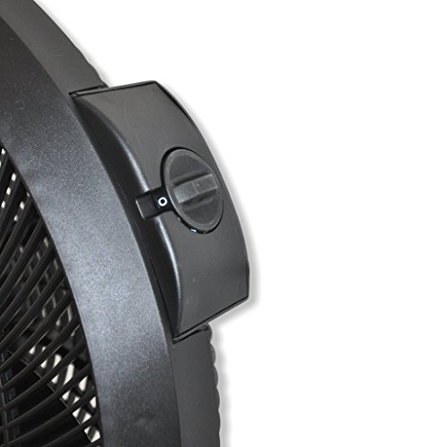Air Monster Boden/Standventilator – Ø 40cm – 3 Geschwindigkeitsstufen – 55W – Höhe verstellbar - 4