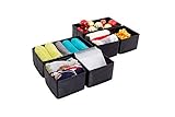 PERFEKTE MAßE FÜR ALLES - mit 29x14x10cm die große Box und 14x14x10cm die kleine Box sind unsere Verstauboxen die ideale CD, Make up, Kosmetik, Schminke und Nagellack Aufbewahrung, alles, was einen Platz braucht, findet ihn in unseren Kisten.