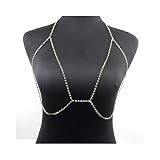 Los accesorios de joyería de la cadena del cuerpo pueden ser un regalo para novia, hermana, amigos y esposa para Navidad, Halloween y cumpleaños.