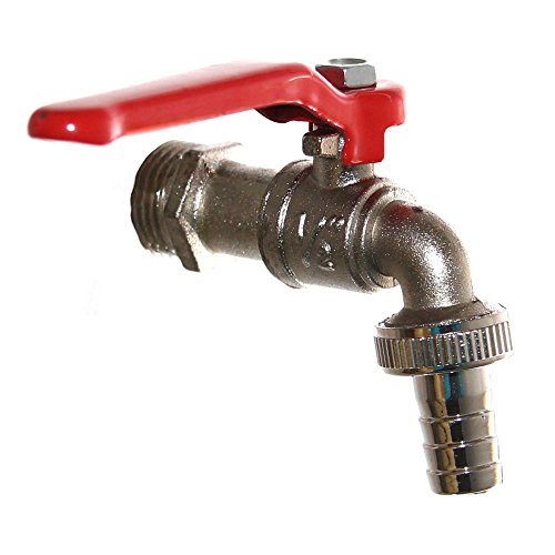 1 Kugelhahn 1/2" Auslaufhahn mit Sieb & Dichtung Garten Werkstatt Garage Wasserhahn Absperrhahn Absperrventil Neu Otto Harvest