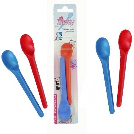 3 X 2 Stück Packung Dr. Boehm's Flexy Löffel Mini Böhm