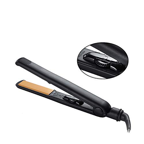 Portable Tourmaline Ceramic Hair Straighteners Instant Heat Up Dual Voltage Professional Styler for Home Travel 15 Heat Setting