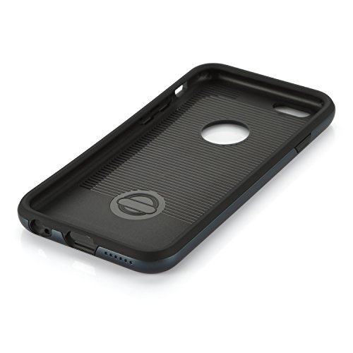 iPhone 6S Funda - iHarbort   funda de iPhone 6 6S doble capa de protecci  n con cepillado acabado pl  stico amortiguaci  n  protecci  n ca  da  Combo armadura defensor caso cubierta protectora para el iPhone 6 6S con protector de pantalla  4 7 pulgadas   gris 