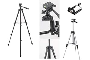 IDOR STORE CAVALLETTO UNIVERSALE FOTOCAMERA TREPPIEDI TRIPODE SUPPORTO ALLUMINIO smartphone