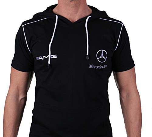 OTO-MOTO - Camiseta - para Hombre Negro XXL