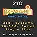 Produktbild 8TB Hyperspin External Hard Drive - Retro Arcade Gaming for PC