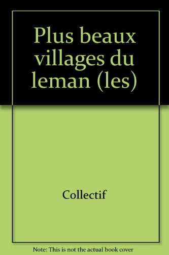 Les  Plus beaux villages du Léman