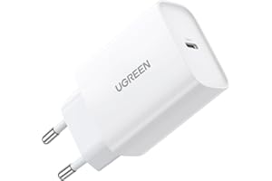UGREEN Caricatore USB C 30W per Google Pixel 8 7, Dji 3 Pro, Caricabatterie Tipo C Retrocompatible 25W/20W per iPad Pro/Air/Mini, iPhone 16/15/14/13/12, Galaxy S24/ S23/ S22 ecc