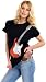 Produktbild infactory Hightech-Musik-T-Shirt mit 6-saitiger E-Gitarre, Gr. M