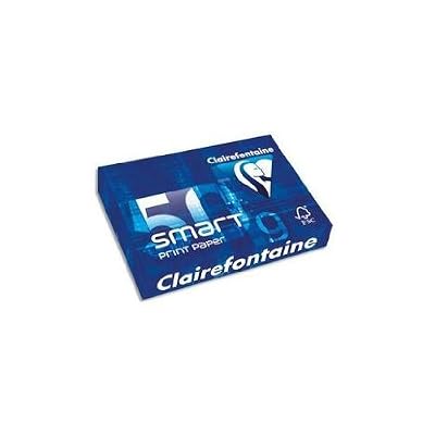 Clairefontaine Smart 1932 Ramette de 500 feuilles papier 50 g Format A4 Blanc Lot de 6