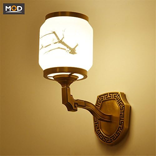 Vintage Wall Sconce Lamp Wall Lights Mod modern new Chinese wall lights around the copper art bedroom bed Wall Lamps Retro Art Hotel engineering aisle wall lights wall lights