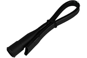 Ezydka Bocchetta a lancia, 62 cm, tubo flessibile per tutti gli aspirapolvere con attacco da 35/32 mm, bocchetta a lancia, accessorio per la pulizia sotto mobili, sedili auto, ecc