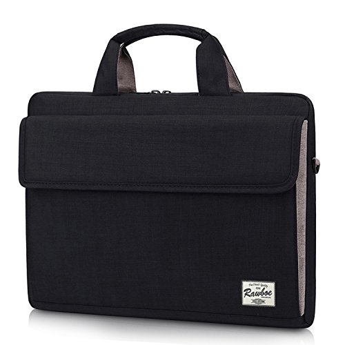 Rawboe® 15-15,6 Zoll MacBook Pro Retina intelligente neue Art-Oxford-Gewebe Multi Functional eleganten, tragbaren Laptop-Tasche Laptop-Hülle für Mann / Frau Tragetasche Messenger Bag Schulter-Aktenkoffer -Handtasche für MacBook / Laptop / Notebook / ipad / Tablet / Ultrabook / Computer für Apple / Acer / Asus / Dell / Fujitsu / Lenovo / HP / Samsung / Sony / Toshiba mit Schulterriemen und mehrere Taschen – Olive - 2