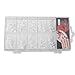 Imported 100pcs White Acrylic UV Gel Half False Fake Nail Tips Salon Tool RS.230.00