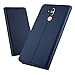 Produktbild fitmore for iPhoneXs Max 6.5 inch Leather Wallet Case Cover, Flip Stand, Card Slot, Stylish, Blue