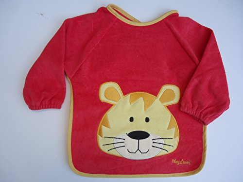 3 Playshoes Lätzchen Playshoes 507461 – Ärmel-Lätzchen rot, grün, orange - 2