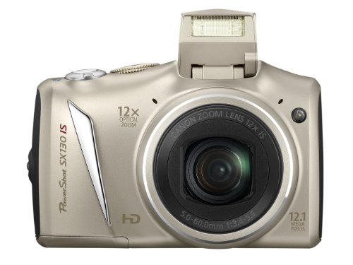 Canon PowerShot SX 130 IS Digitalkamera (12 Megapixel, 12-fach opt. Zoom, 7,5 cm (2,95 Zoll) Display, bildstabilisiert ) silber Canon PowerShot SX 130 IS Digitalkamera (12 Megapixel, 12-fach opt. Zoom, 7,5 cm (2,95 Zoll) Display, bildstabilisiert ) silber