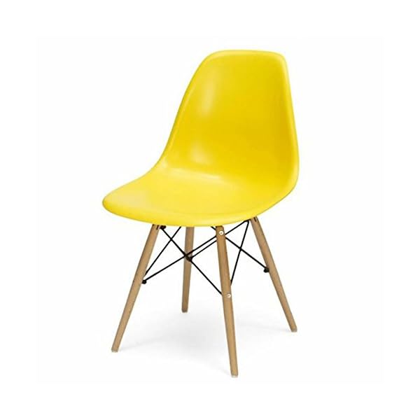 MOF Inspired Eiffel Dining Plastic Dining Chairs Modern Lounge Furniture - Image 3