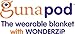Gunamuna Classic Dreams Gunapod Blanket (Medium, Carrot)