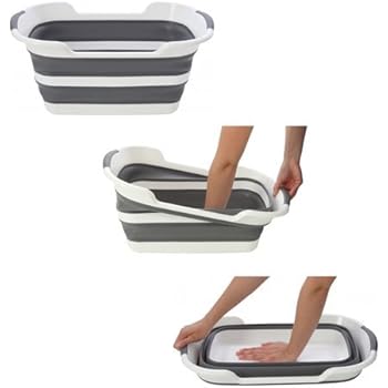 Faltbarer Wäschekorb Genius, aus Silikon: Amazon.de: Baumarkt