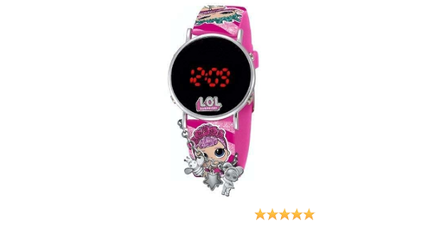 LOL SURPRISE Orologio da polso display led con ciondoli charmes bimba  bambina + scatola lol omaggio penna glitterata : Amazon.it: Orologi