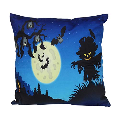 Preisvergleich Produktbild JUSTSELL New Arrivial Halloween Viele Stile Kissenbezug(45cm*45cm) Weich Zierkissenbezüge Schlafsofa Home Decor Kissenbezug Dekorationskissen (Kissen ist Nicht im Preis inbegriffen)