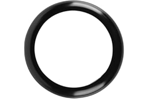 ieron Anillo negro brillante para maletero compatible con BMW Serie 1 F20 F21 – Accesorios ABS premium – Negro